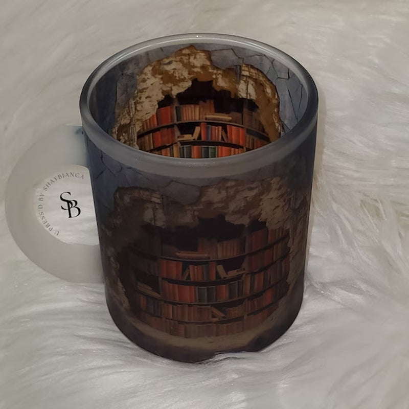 📚Elevate Your Drink Experience: 3D Bookshelf Cup