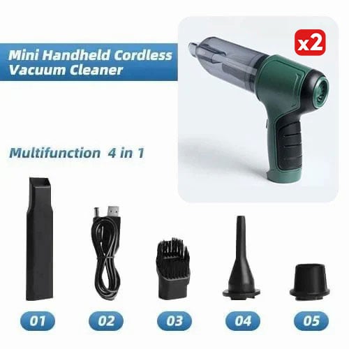 Clean Your Car with Ease - 75% OFF Last Day Promotion on Our Wireless Handheld Vacuum Cleaner