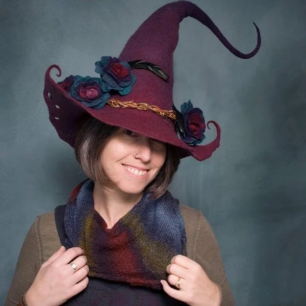 Cast a Spell on Your Halloween Party with Our Felt Witch Hats