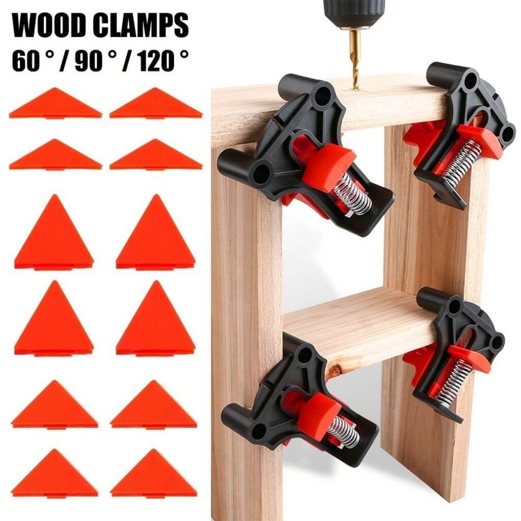 Master Your Woodworking Projects with our Comprehensive 16-Piece Clamps Set - A Must-Have for Every Woodworker!