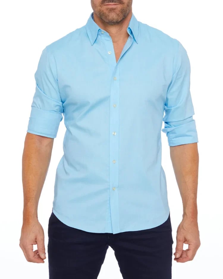 👔 Oxford Stretch Zip Shirt - Buy 2 and Enjoy Free Shipping! 👍