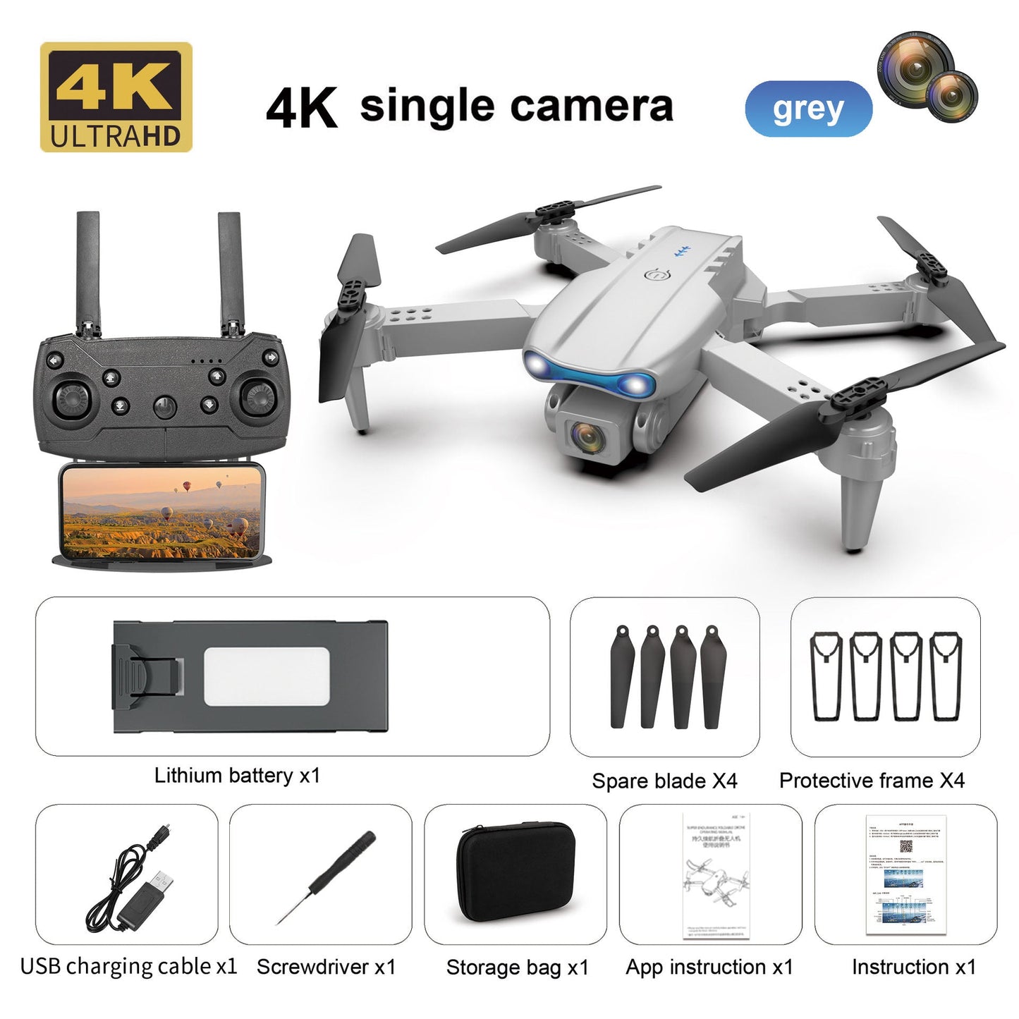 🚁 Unleash Aerial Photography Excellence with our 2023 Latest Drone - Dual Camera 4K UHD! 🔥