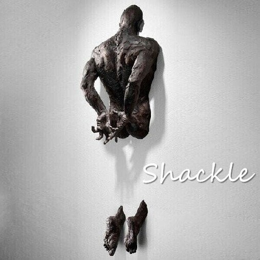 Add a Touch of Edge to Your Decor with Our Shackle Art Sculptures