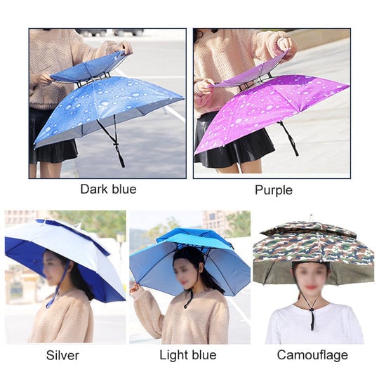 Don't Miss Out on Our Last Day Promotion - 50% OFF Outdoor Double Layer Umbrella Hat!