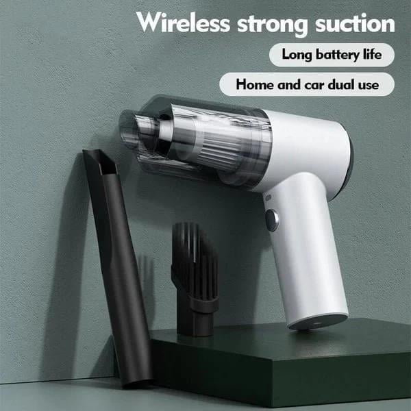 Clean Your Car with Ease - 75% OFF Last Day Promotion on Our Wireless Handheld Vacuum Cleaner