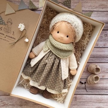 🎁🎁The Perfect Gift for Children - Exquisite Handcrafted Waldorf Dolls👧(Buy 2, Get Free Shipping)