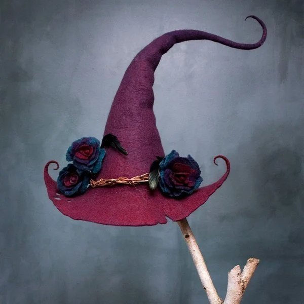 Cast a Spell on Your Halloween Party with Our Felt Witch Hats