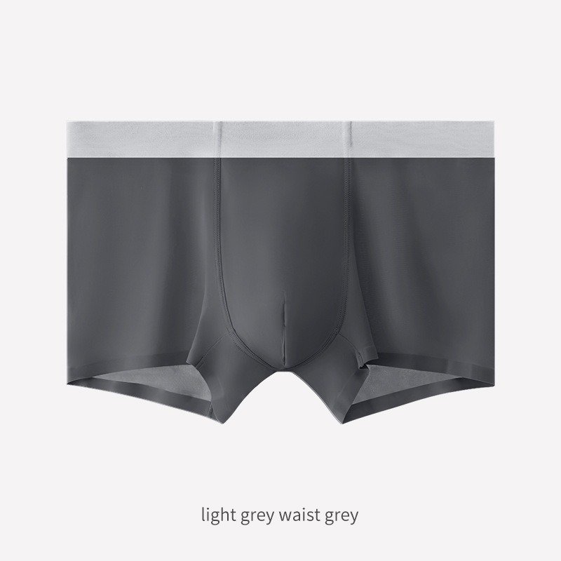 Stay Cool and Comfortable with Our Men's Breathable Ice Silk Underwear