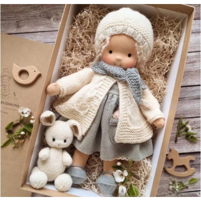 🎁🎁The Perfect Gift for Children - Exquisite Handcrafted Waldorf Dolls👧(Buy 2, Get Free Shipping)