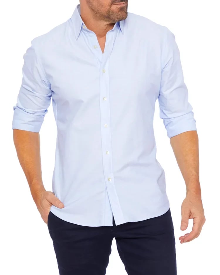 👔 Oxford Stretch Zip Shirt - Buy 2 and Enjoy Free Shipping! 👍