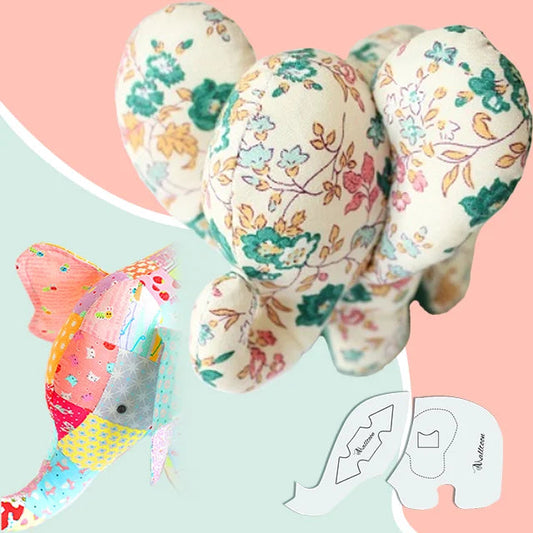 Create a Delightful Craft with our Adorable Elephant Decor Template and Instructions!