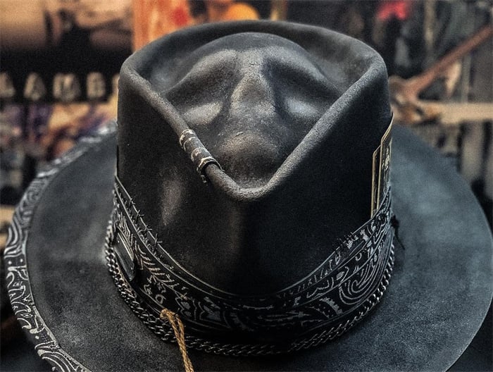 Limited Time - Half Price Sale Unleash the "Harvester of Sorrow" Handmade Skull Hat!