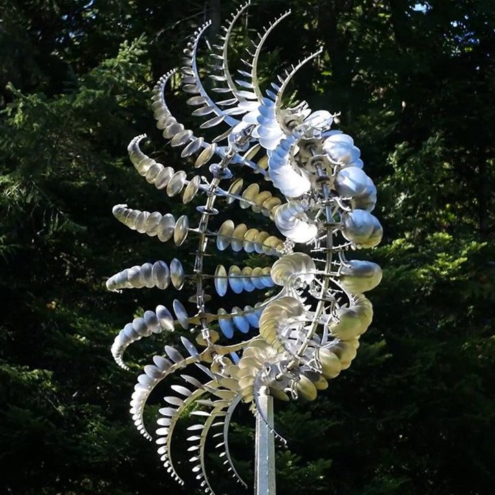 ✨ Mesmerize with our Magic Metal Kinetic Sculpture! ✨