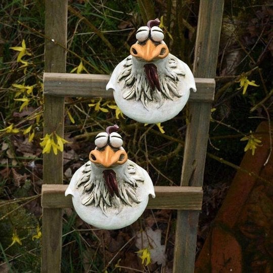 🔥Final Day! 50% Off Funny Chicken Garden Fence Decoration!🔥