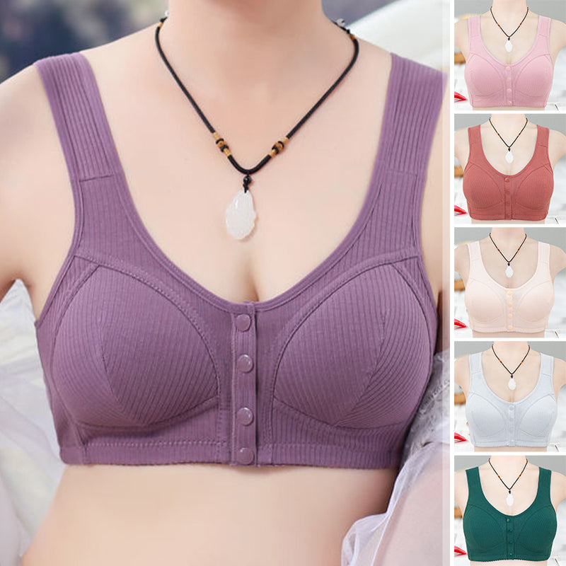 🌸Effortless Comfort and Style! Discover our Women's Front Snap Closure Adaptive Bra!🌸