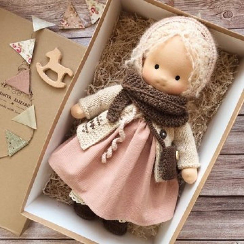 🎁🎁The Perfect Gift for Children - Exquisite Handcrafted Waldorf Dolls👧(Buy 2, Get Free Shipping)