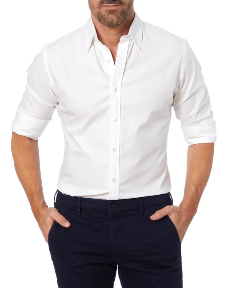 👔 Oxford Stretch Zip Shirt - Buy 2 and Enjoy Free Shipping! 👍