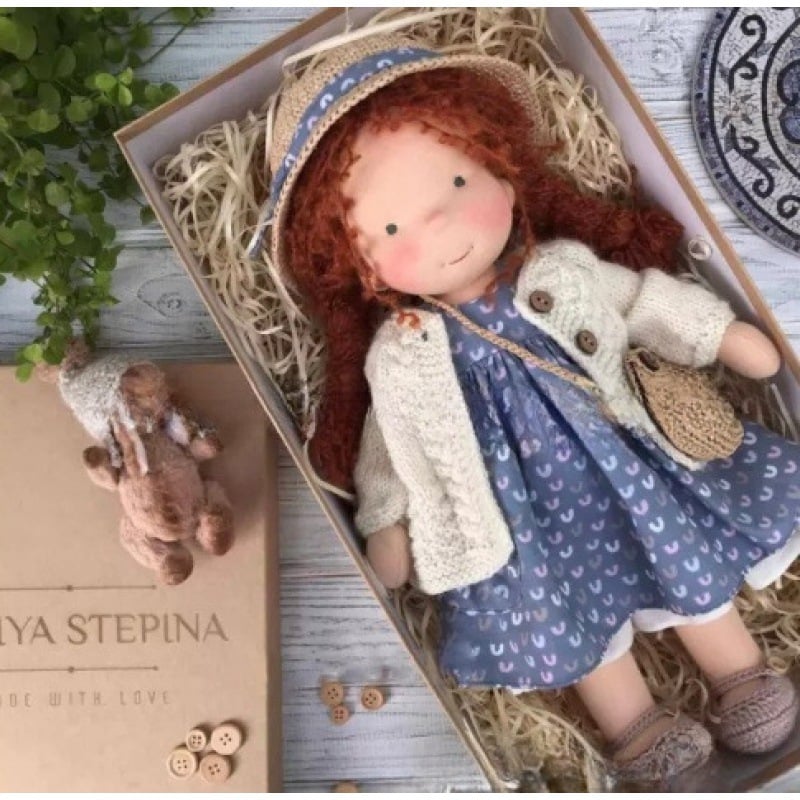 🎁🎁The Perfect Gift for Children - Exquisite Handcrafted Waldorf Dolls👧(Buy 2, Get Free Shipping)