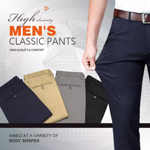 👖Upgrade Your Style with High Stretch Men's Pants - Free Shipping on Three Items!👖