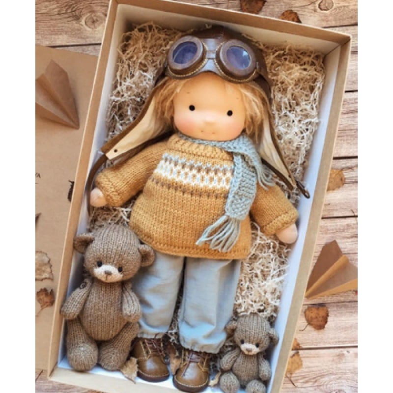 🎁🎁The Perfect Gift for Children - Exquisite Handcrafted Waldorf Dolls👧(Buy 2, Get Free Shipping)