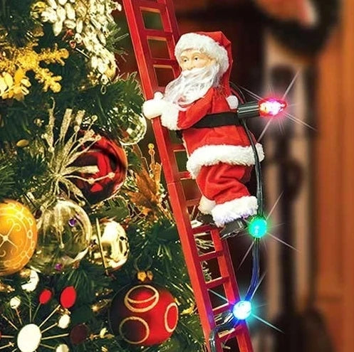 Magical Climbing Santa: Limited Edition Electric Decoration