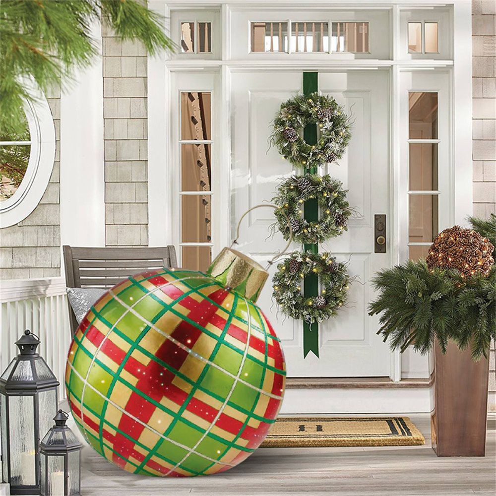 Joyful Holiday Decor: Pre-Sale of Outdoor PVC Inflatable Decorative Ball 🎉Christmas