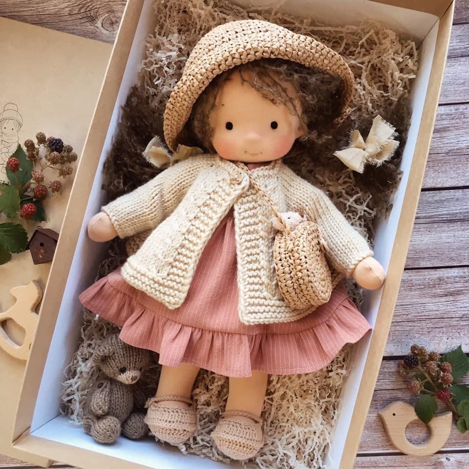 🎁🎁The Perfect Gift for Children - Exquisite Handcrafted Waldorf Dolls👧(Buy 2, Get Free Shipping)