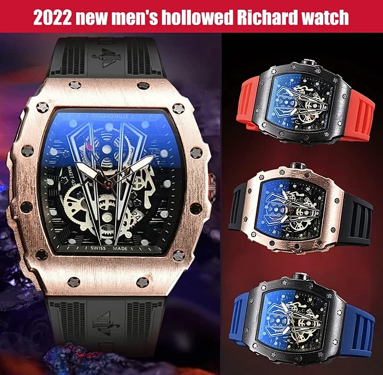 Elevate Your Style with the Richard 9791 Series Men's Business Quartz Watch - Perfect for Work and Sports