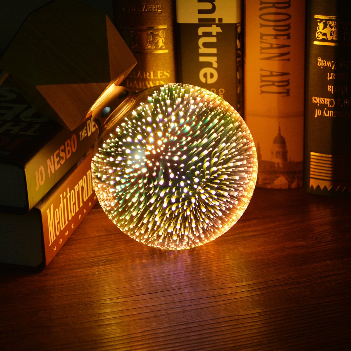 🌈💡3D Fireworks LED Light Bulb - Summer Sale 40% OFF