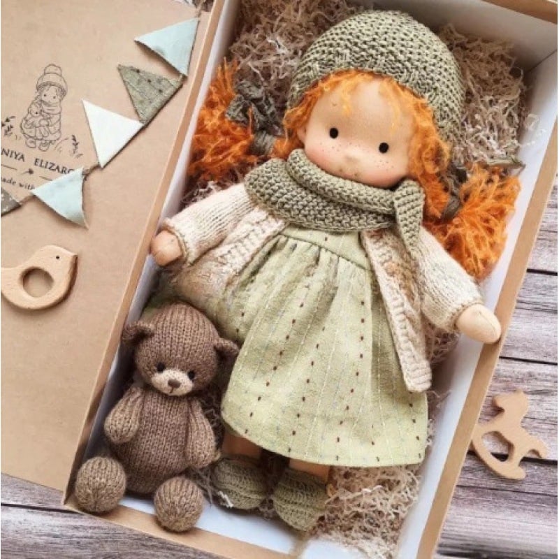 🎁🎁The Perfect Gift for Children - Exquisite Handcrafted Waldorf Dolls👧(Buy 2, Get Free Shipping)