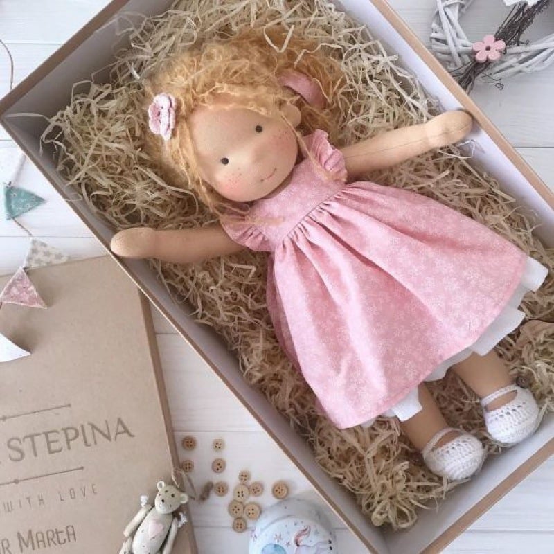 🎁🎁The Perfect Gift for Children - Exquisite Handcrafted Waldorf Dolls👧(Buy 2, Get Free Shipping)