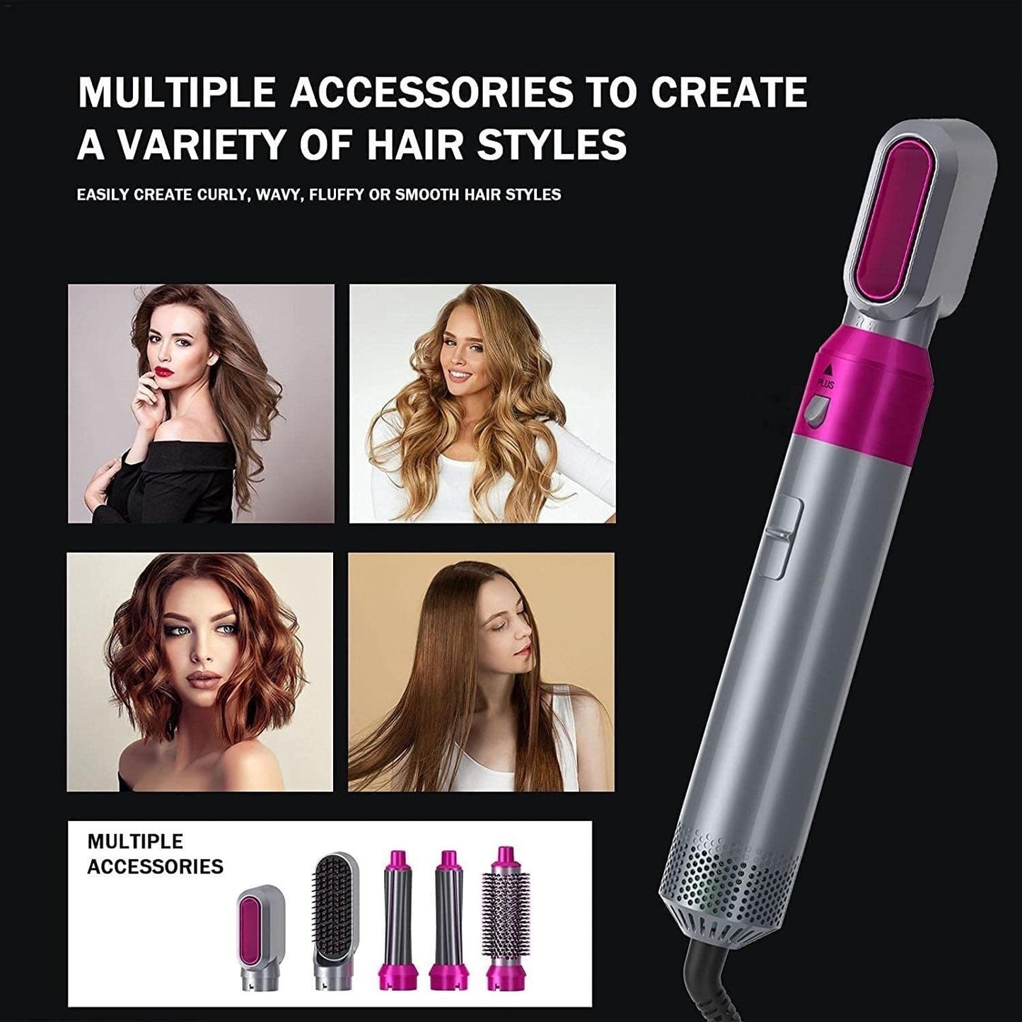 🔥New Year Exclusive: 50% OFF ❤️ - Latest 5 in 1 Professional Styler