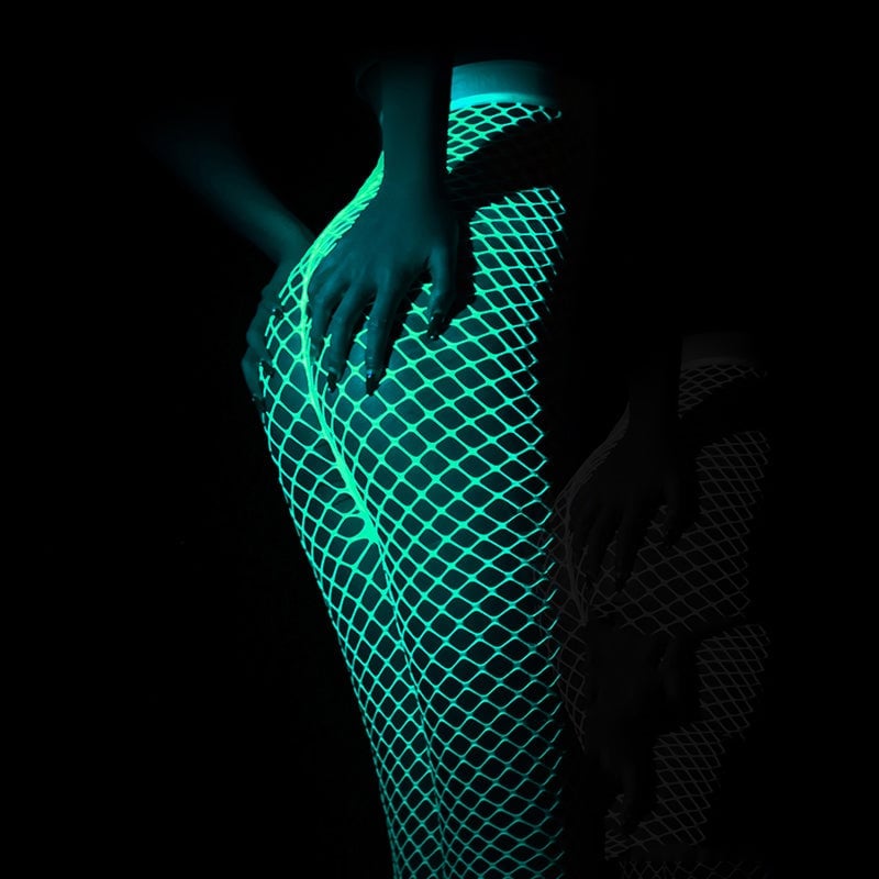 🌟Glow in Style with our 2023 Luminous Fishnet Stockings!🌟