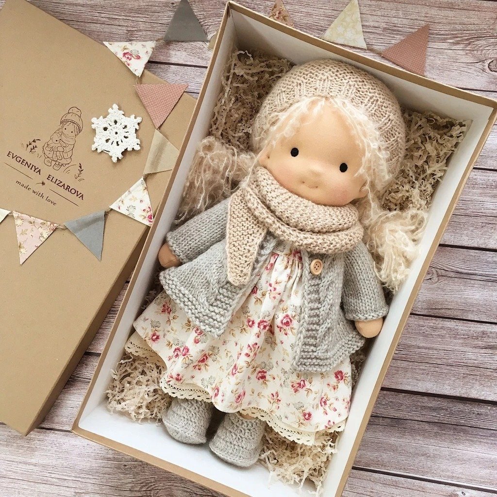 🎁🎁The Perfect Gift for Children - Exquisite Handcrafted Waldorf Dolls👧(Buy 2, Get Free Shipping)