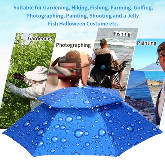 Don't Miss Out on Our Last Day Promotion - 50% OFF Outdoor Double Layer Umbrella Hat!