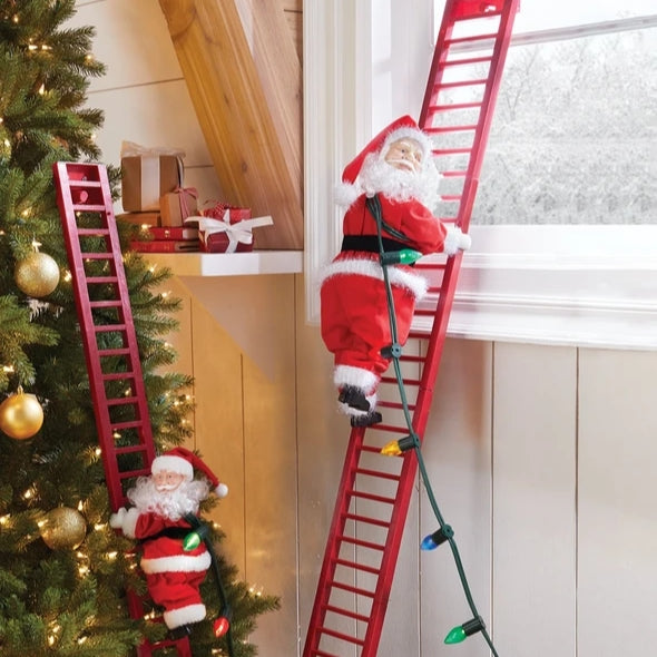 Magical Climbing Santa: Limited Edition Electric Decoration