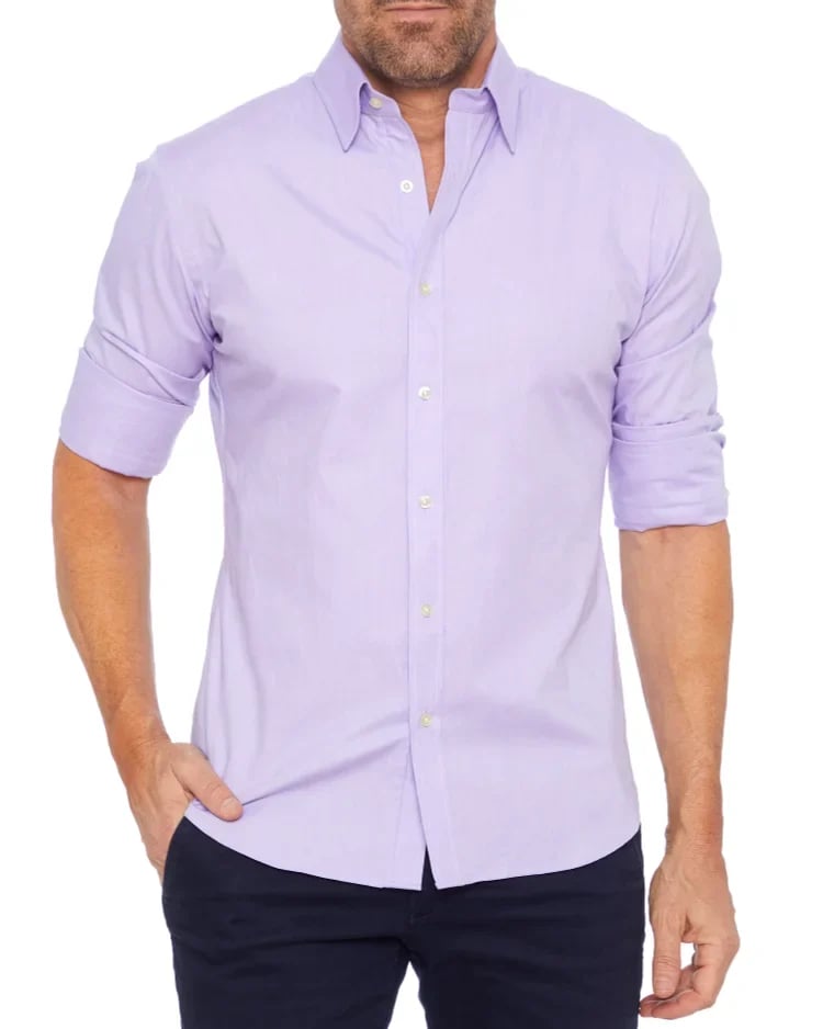 👔 Oxford Stretch Zip Shirt - Buy 2 and Enjoy Free Shipping! 👍