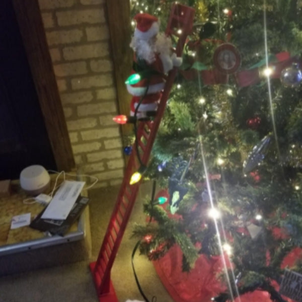 Magical Climbing Santa: Limited Edition Electric Decoration