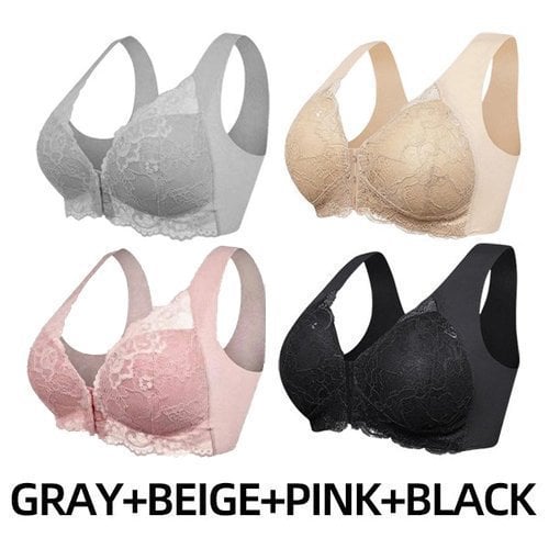 Enhance Your Shape and Comfort with Our Front Closure 5D Push Up Bra