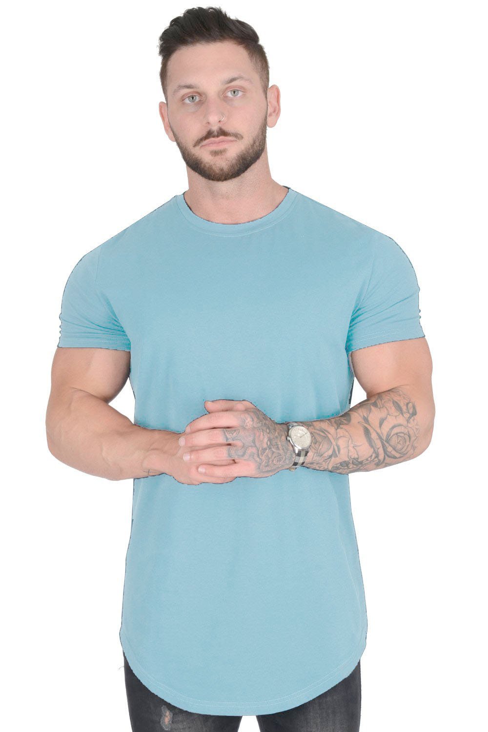 Upgrade Your Wardrobe with our Essential Drop-Cut T-Shirt