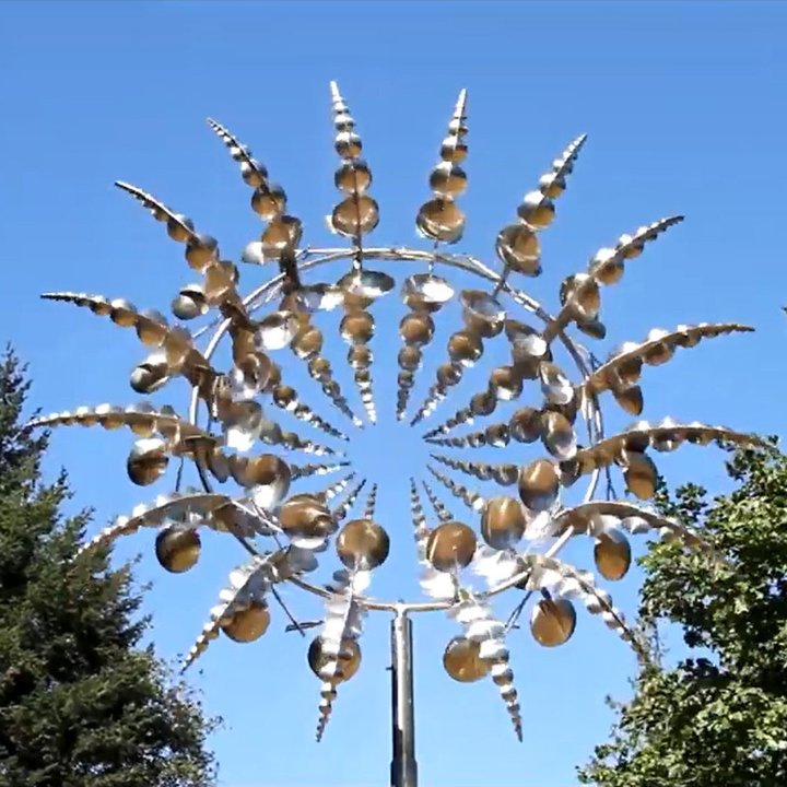 ✨ Mesmerize with our Magic Metal Kinetic Sculpture! ✨