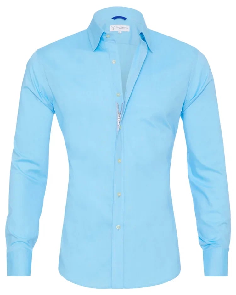 👔 Oxford Stretch Zip Shirt - Buy 2 and Enjoy Free Shipping! 👍