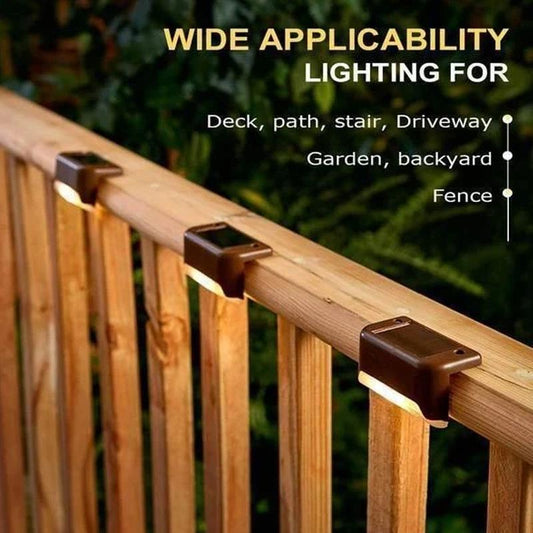 Illuminating Outdoor Spaces: Waterproof Solar Deck Lights