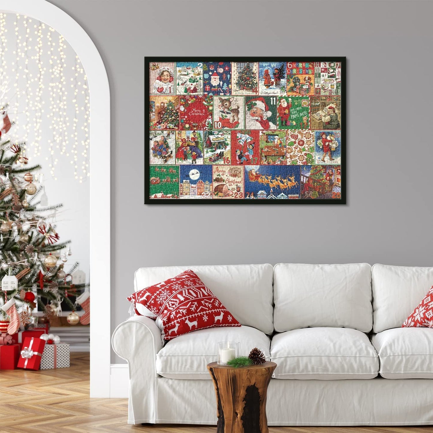 🎄Christmas Advent Calendar Puzzle Fun! 🧩 Count Down to the Holidays with Jigsaw Puzzles!