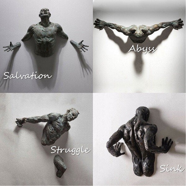 Add a Touch of Edge to Your Decor with Our Shackle Art Sculptures