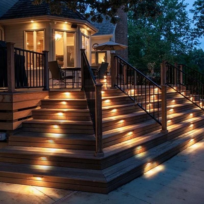 Illuminating Outdoor Spaces: Waterproof Solar Deck Lights