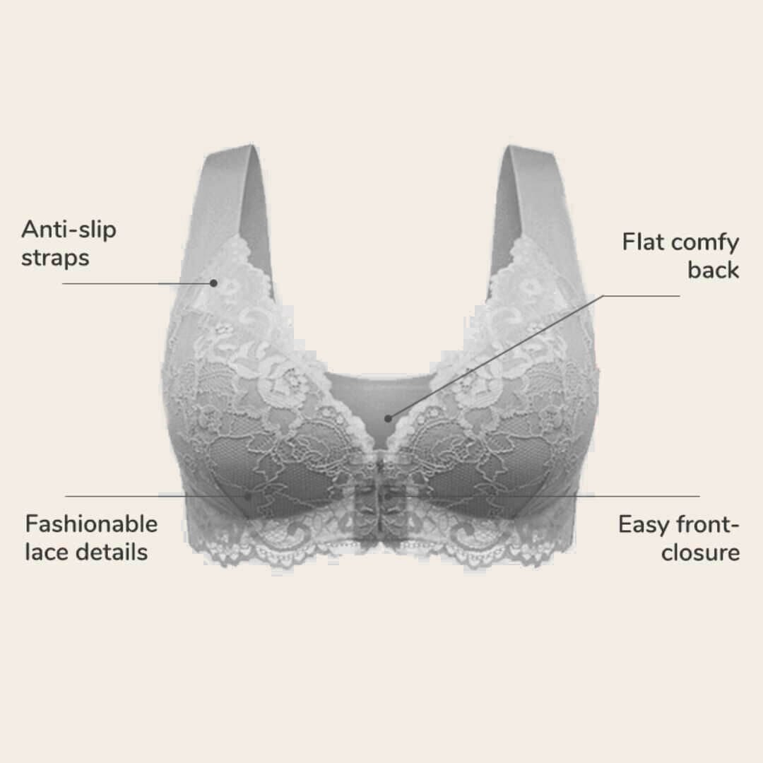 Enhance Your Shape and Comfort with Our Front Closure 5D Push Up Bra