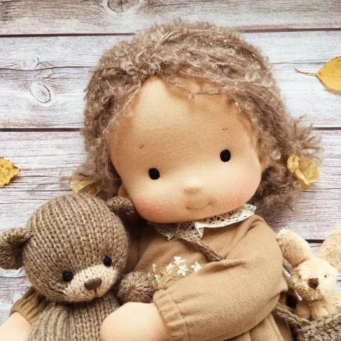 🎁🎁The Perfect Gift for Children - Exquisite Handcrafted Waldorf Dolls👧(Buy 2, Get Free Shipping)