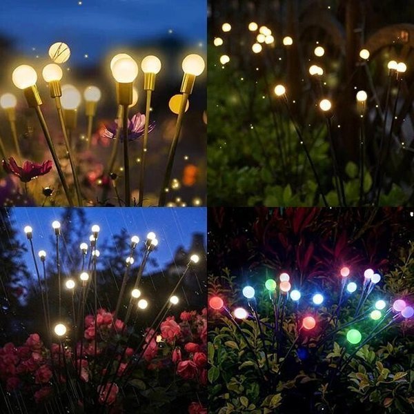 🔥LAST DAY 49% OFF🔥Solar Powered Firefly Garden Light