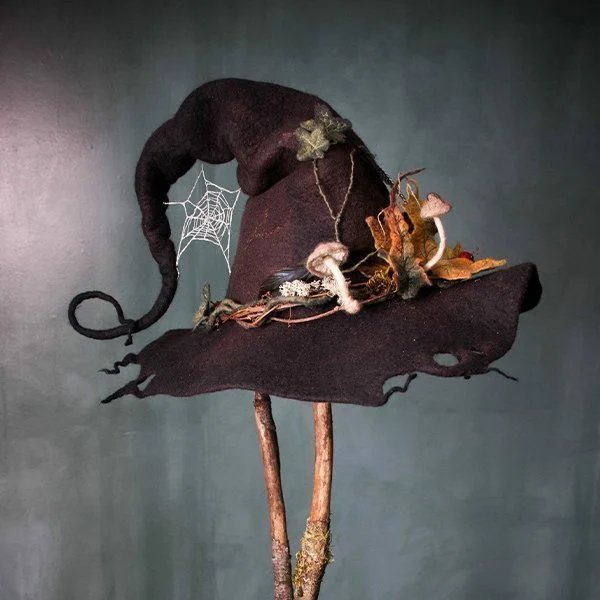 Cast a Spell on Your Halloween Party with Our Felt Witch Hats